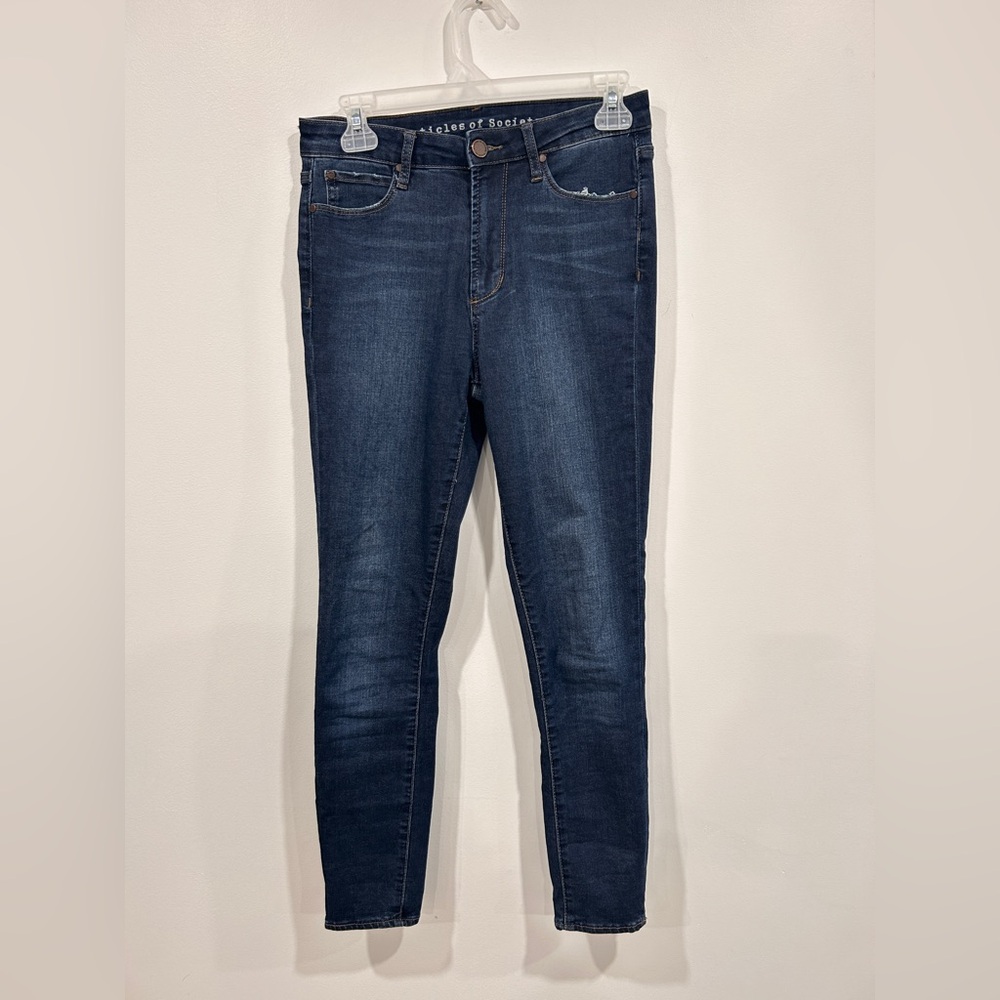 Articles Of Society Dark Indigo Women's Skinny Jeans